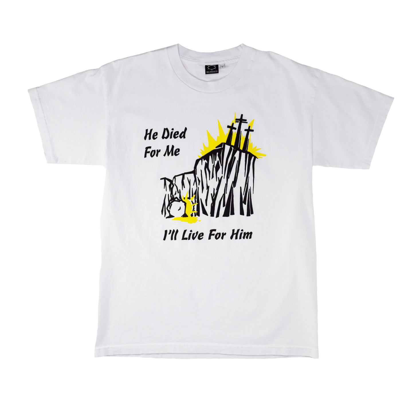 HE DIED FOR ME HEAVYWEIGHT TEE