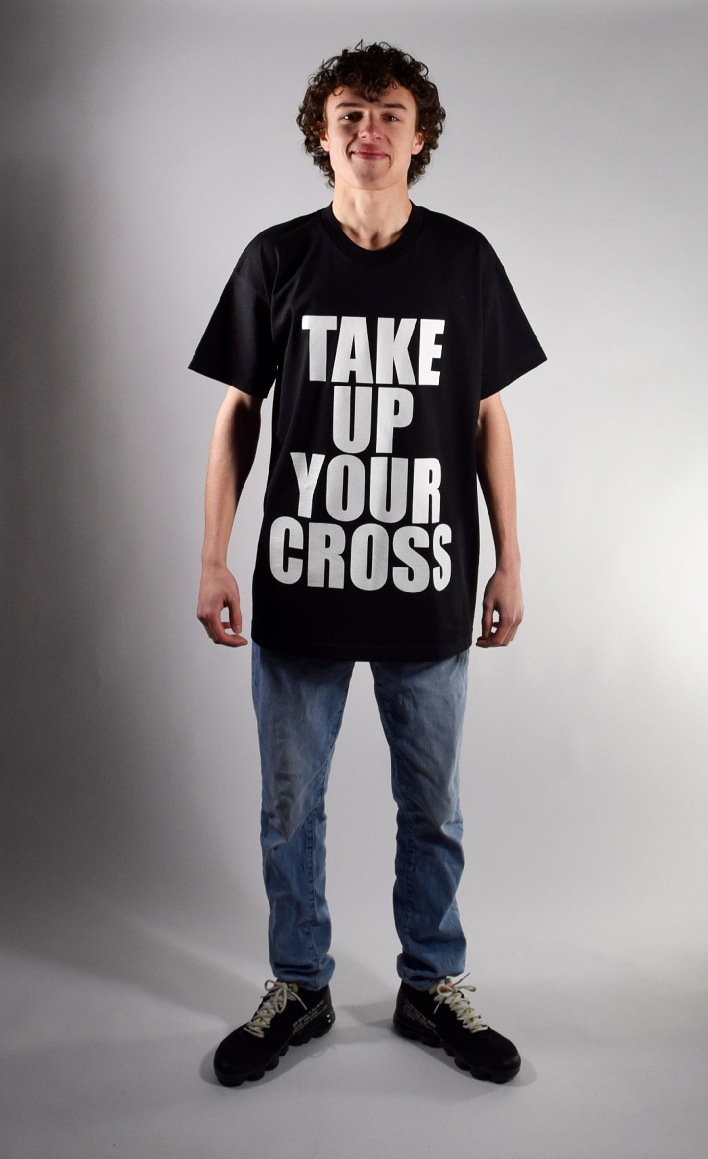 TAKE UP YOUR CROSS HEAVYWEIGHT TEE