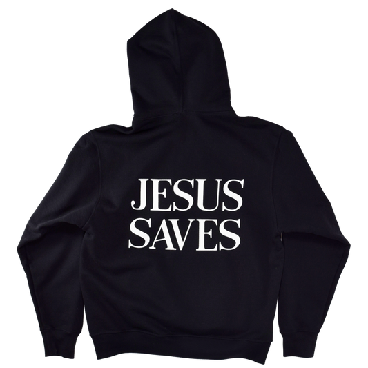 JESUS SAVES HEAVYWEIGHT HOODIE